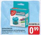 Doppelanspitzer mit Auffangdose bei WEZ im Prospekt "" für 0,99 €