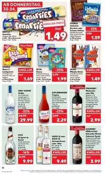 Wodka im Kaufland Prospekt "Aktuelle Angebote" mit 62 Seiten (Freiburg (Breisgau))