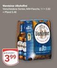 Alkoholfrei im Angebot bei GLOBUS in Kempen Alkoholfrei Angebote von Warsteiner bei GLOBUS Kempen für 3,99 €