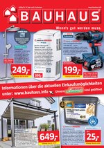 BAUHAUS Prospekt für Friedrichshafen mit 48 Seiten BAUHAUS Prospekt für Friedrichshafen: "Handzettel KW 18", 48 Seiten, 28.04.2021 - 29.05.2021