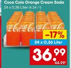 Orange Cream Soda im Angebot bei Netto Marken-Discount in Lübben Orange Cream Soda Angebote von Coca Cola bei Netto Marken-Discount Lübben für 36,99 €