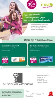 Aktueller mea - meine apotheke Prospekt für Neuss mit  Seiten