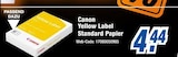 Yellow Label Standard Papier Angebote von Canon bei expert Iserlohn für 4,44 €