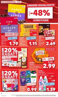 Weichspüler im Kaufland Prospekt "Aktuelle Angebote" mit 67 Seiten (Pforzheim)