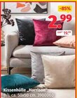 Kissenhülle „Harrison“ im Segmüller Prospekt Kissenhülle „Harrison“ von im aktuellen Segmüller Prospekt für 2,99 €