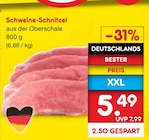 Aktuelles Schweine-Schnitzel Angebot bei Netto Marken-Discount in Hamburg ab 5,49 €