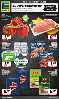 Aktueller EDEKA Prospekt "Aktuelle Angebote" Seite 1 von 23 Seiten für Nottuln