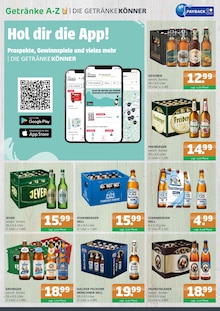 Getränke A-Z Penkun Prospekt der aktuellen Woche, gültig von 13.04.2026 bis 25.04.2026 Aktueller Getränke A-Z Penkun Prospekt "DIE GETRÄNKEKÖNNER" mit 4 Seiten