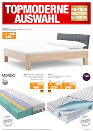 Matratze Angebot im aktuellen Opti-Wohnwelt Prospekt auf Seite 27