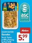 Garnelen im ALDI SÜD Prospekt Garnelen von GOLDEN SEAFOOD im aktuellen ALDI SÜD Prospekt für 5,99 €