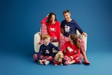 Pyjama Noel Famille Inextenso dans le catalogue Auchan Hypermarché