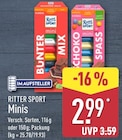 Minis im Angebot bei ALDI Nord in Potsdam Minis Angebote von RITTER SPORT bei ALDI Nord Potsdam für 2,99 €