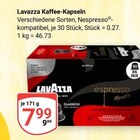 Kaffee-Kapseln im Angebot bei GLOBUS in Völklingen Kaffee-Kapseln Angebote von Lavazza bei GLOBUS Völklingen für 7,99 €