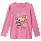 Aktuelles Mädchen Langarmshirt mit Pferde-Print Angebot bei Ernstings family in Düsseldorf ab 9,99 €