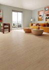Sol stratifié Amande GoodHome, effet chêne blond, L.138,3 cm x l.19,3 cm x ép.8 mm en promo chez Castorama Sol stratifié Amande GoodHome, effet chêne blond, L.138,3 cm x l.19,3 cm x ép.8 mm dans le catalogue Castorama