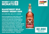 Wild Whisky Sherry Cask im Angebot bei Trinkgut in Bergheim Wild Whisky Sherry Cask Angebote von Blackforest bei Trinkgut Bergheim für 32,99 €