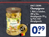 Champignons im ALDI SÜD Prospekt Champignons von King's Crown im aktuellen ALDI SÜD Prospekt für 0,99 €