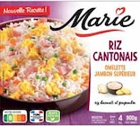 Riz cantonais surgelé - MARIE en promo chez Intermarché Béziers à 2,76 €