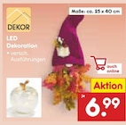 LED Dekoration Angebote von DEKOR bei Netto Marken-Discount Wolfenbüttel für 6,99 €