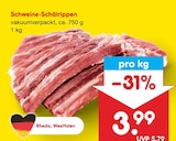 Schweine-Schälrippen Angebote bei Netto Marken-Discount Bad Salzuflen für 3,99 €