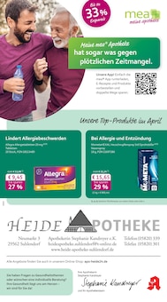 mea - meine apotheke Prospekt Unsere April-Angebote mit 4 Seiten