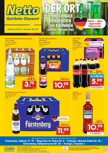 Netto Marken-Discount Prospekt DER ORT, AN DEM DU IMMER AUSGEZEICHNETE PREISE FINDEST. mit 2 Seiten
