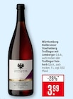 Aktuelle Wein Angebote bei Marktkauf in Stuttgart Aktuelles Württemberg Heilbronner Staufenberg Trollinger mit Lemberger Q.b.A., auch trocken Angebot bei Marktkauf in Stuttgart ab 3,99 €