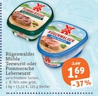 Teewurst von Rügenwalder Mühle im aktuellen tegut Prospekt für 1,69 €