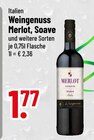 Weingenuss Merlot von  im aktuellen Trinkgut Prospekt für 1,77 €