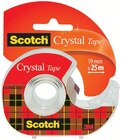 Dévidoir Ruban Transparent 25m x 19mm - SCOTCH en promo chez Intermarché Hyper Toulon à 1,14 €