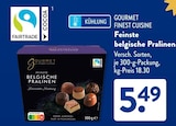 Belgische Pralinen im ALDI SÜD Prospekt Feinste belgische Pralinen von Gourmet Finest Cuisine im aktuellen ALDI SÜD Prospekt für 5,49 €