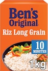 Riz vrac long grain 10 minutes - BEN'S ORIGINAL - Intermarché Super Riz vrac long grain 10 minutes - BEN'S ORIGINAL à 1,85 € dans le catalogue Intermarché Super