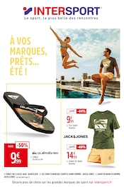Prospectus Intersport à Bourg-Saint-Maurice, "À VOS MARQUES, PRÊTS...ÉTÉ !", 33 pages de promos valables du 26/05/2025 au 15/06/2025