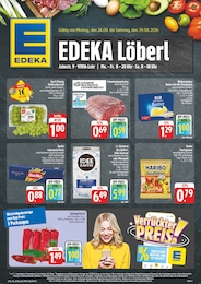 EDEKA Prospekt für Lohr mit 8 Seiten EDEKA Prospekt für Lohr: "Wir lieben Lebensmittel!", 8 Seiten, 24.08.2026 - 29.08.2026