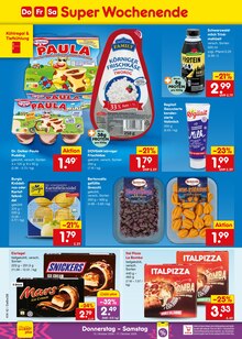 Pizza im aktuellen Netto Marken-Discount Prospekt (Ulm) Pizza im Netto Marken-Discount Prospekt "Aktuelle Angebote" mit 71 Seiten (Ulm)