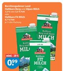Aktuelles Haltbare Berg und Alpen Milch Angebot bei V-Markt in Regensburg ab 0,99 €