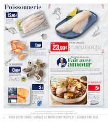 Promotion Huîtres dans le prospectus Supermarchés Match, valable du 12/11/2025 au 23/11/2025 Promo Huîtres dans le catalogue Supermarchés Match du moment à la page 6