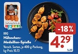BBQ Hähnchen-Medaillon-Spieße Angebote bei ALDI SÜD Maintal für 4,29 €