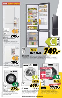 Kühlschrank im aktuellen MEDIMAX Prospekt (Kamp-Lintfort) Kühlschrank im MEDIMAX Prospekt "VOLLES POGRAMM GANZ OHNE RISIKO!" mit 8 Seiten (Kamp-Lintfort)