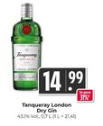 London Dry Gin im Angebot bei Hieber in Freiburg London Dry Gin Angebote von Tanqueray bei Hieber Freiburg für 14,99 €