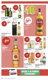 Prix et réduction Whisky dans le prospectus Géant Casino en cours Offre Whisky dans le catalogue Géant Casino du moment à la page 34