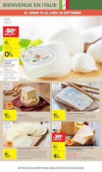 Promotion Produits Laitiers dans le prospectus Carrefour, valable du 15/09/2026 au 28/09/2026 Promo Produits Laitiers dans le catalogue Carrefour du moment à la page 35