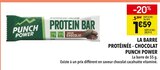 La barre protéinée - chocolat - Punch Power - Supeco La barre protéinée - chocolat - Punch Power à 1,59 € dans le catalogue Supeco