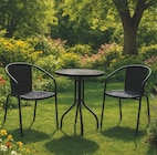 Le salon de jardin "Bistrot" - Bazarland à Salon-de-Provence Le salon de jardin "Bistrot" en promo chez Bazarland Salon-de-Provence à 39,99 €