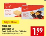 Sandwich-Eis Classic Vanille im Angebot bei famila Nordost in Gifhorn Sandwich-Eis Classic Vanille Angebote von Jeden Tag bei famila Nordost Gifhorn