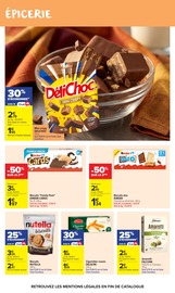 Promos Nutella dans le catalogue "Carrefour market" de Carrefour Market Nutella en promo dans le catalogue Carrefour Market à la page 28