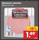 Sächsischer Leberkäse bei Netto Marken-Discount im Prospekt "" für 1,49 €