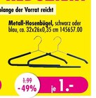 Metall-Hosenbügel Angebote bei SB Möbel Boss Potsdam für 1,00 €