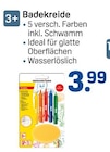 Badekreide für 3,99 € bei Rossmann im Angebot Badekreide im aktuellen Rossmann Prospekt