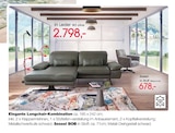 Aktuelle Sitzmöbel Angebote bei külkens+sohn Polstermöbel in Herne Aktuelles Elegante Longchair-Kombination Angebot bei külkens+sohn Polstermöbel in Herne ab 678,00 €